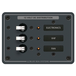 Traditional Metal DC Panel - 3 Positions